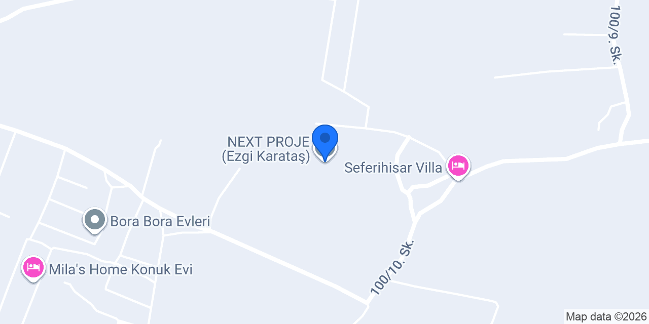 NEXT PROJE (Ezgi Karataş) konumu