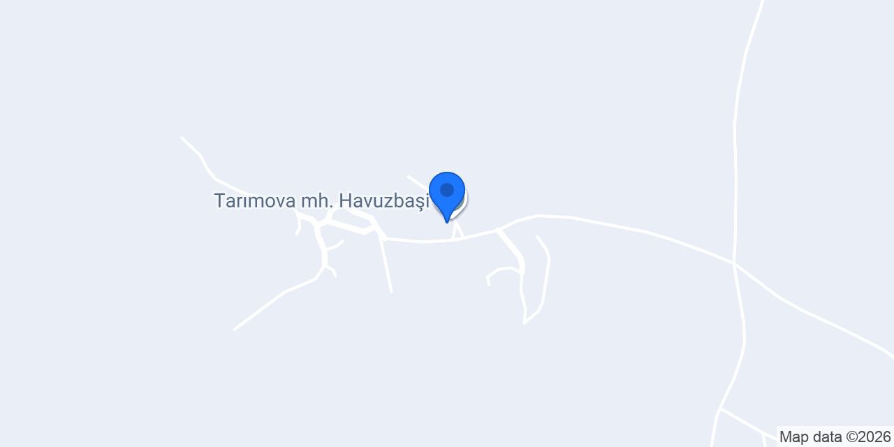 Tarımova mh. Havuzbaşi konumu