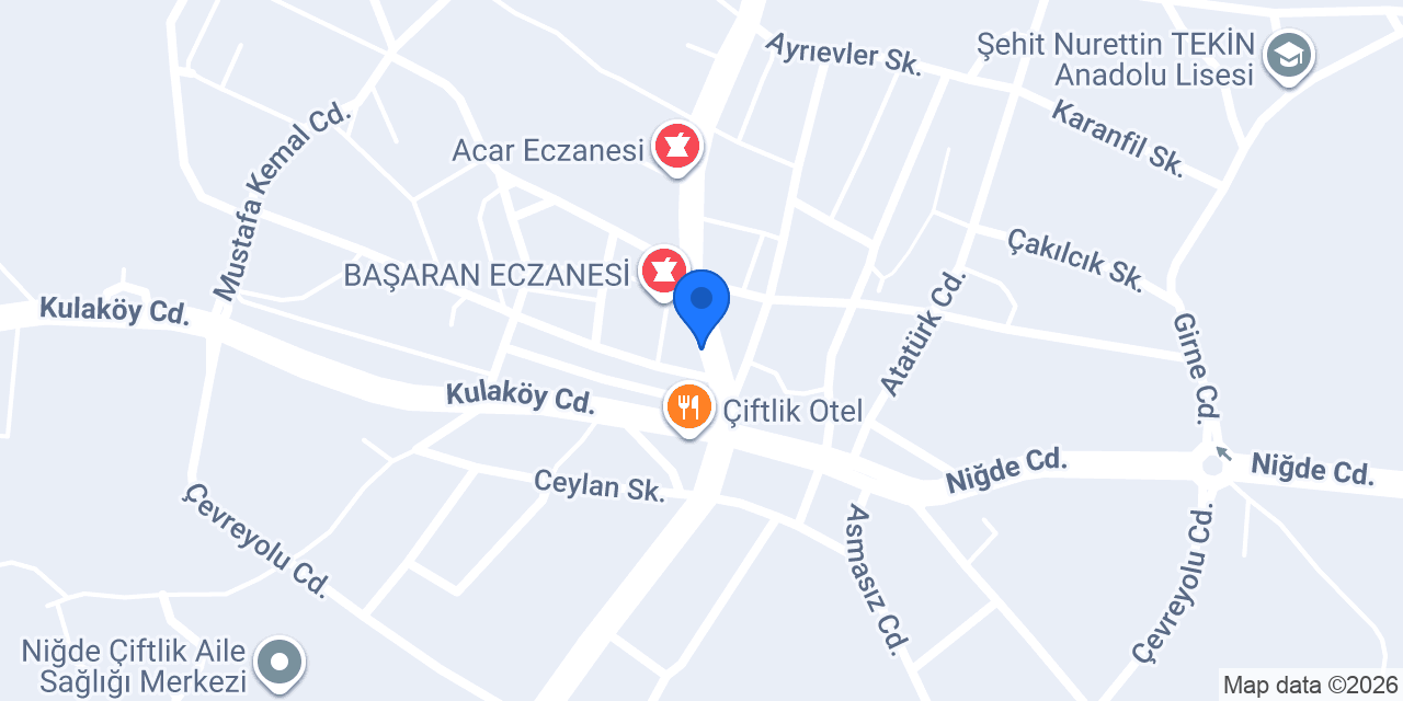 Zirve İletişim konumu