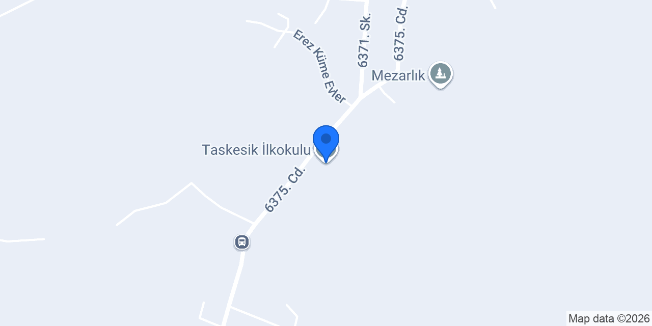 Taskesik İlkokulu konumu