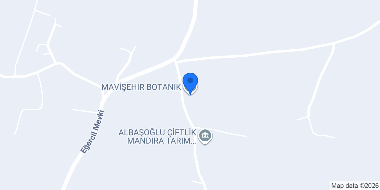 MAVİŞEHİR BOTANİK konumu