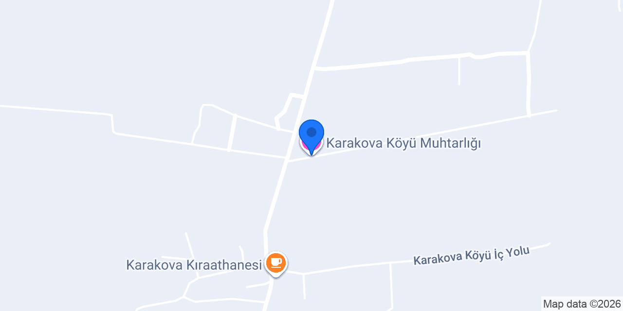 Karakova Köyü Muhtarlığı konumu