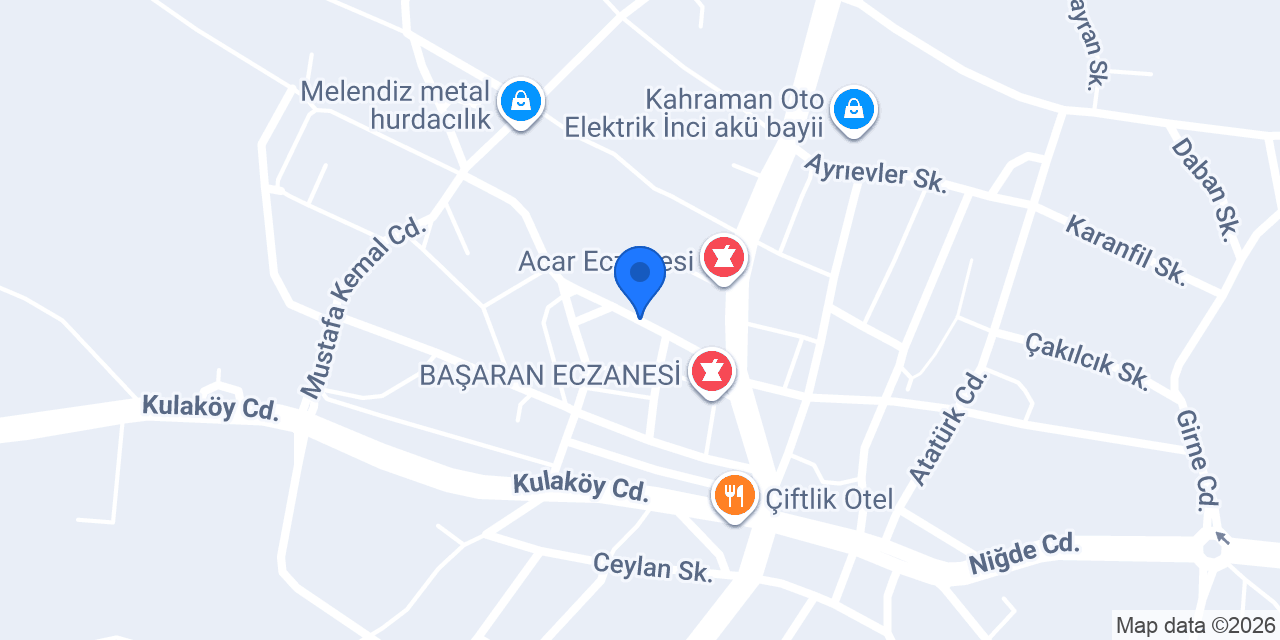 GAZİLER MOBİLYA VE ÇEYİZ konumu