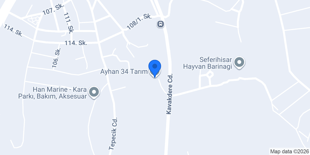 Ayhan 34 Tarım konumu