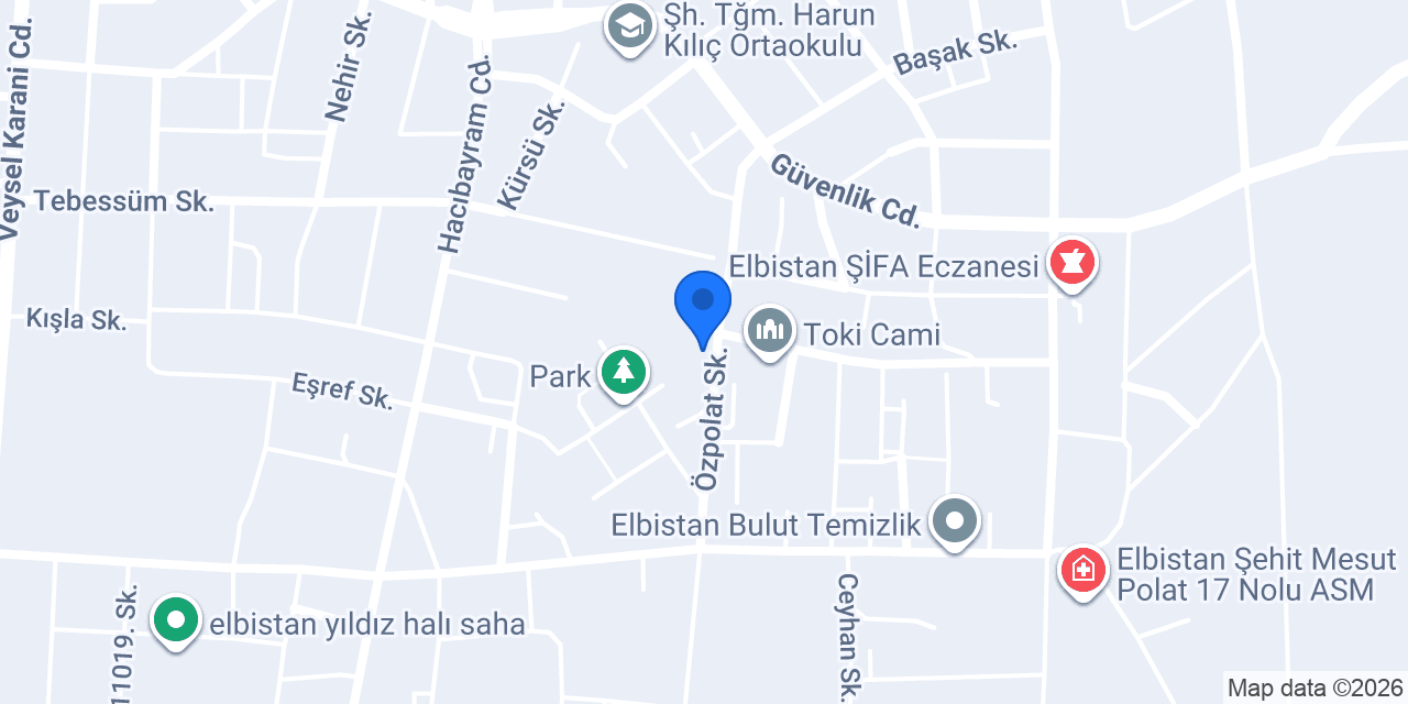 Ferhat Şirin Gıda konumu