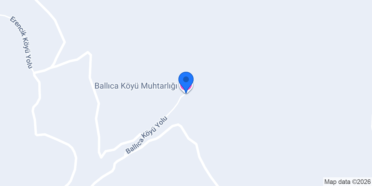 Ballıca Köyü Muhtarlığı konumu