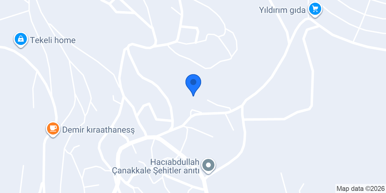 Hacıabdullah Belediyesi konumu