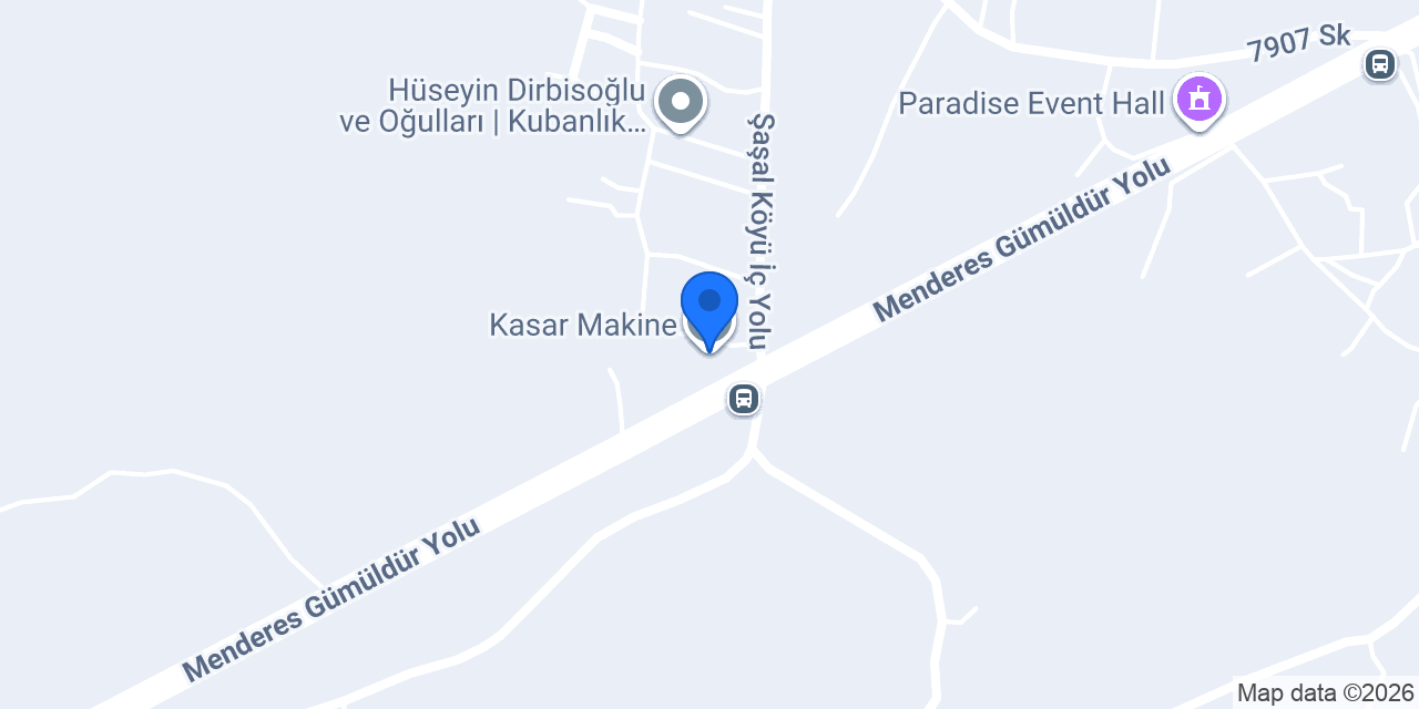 Kasar Makine konumu