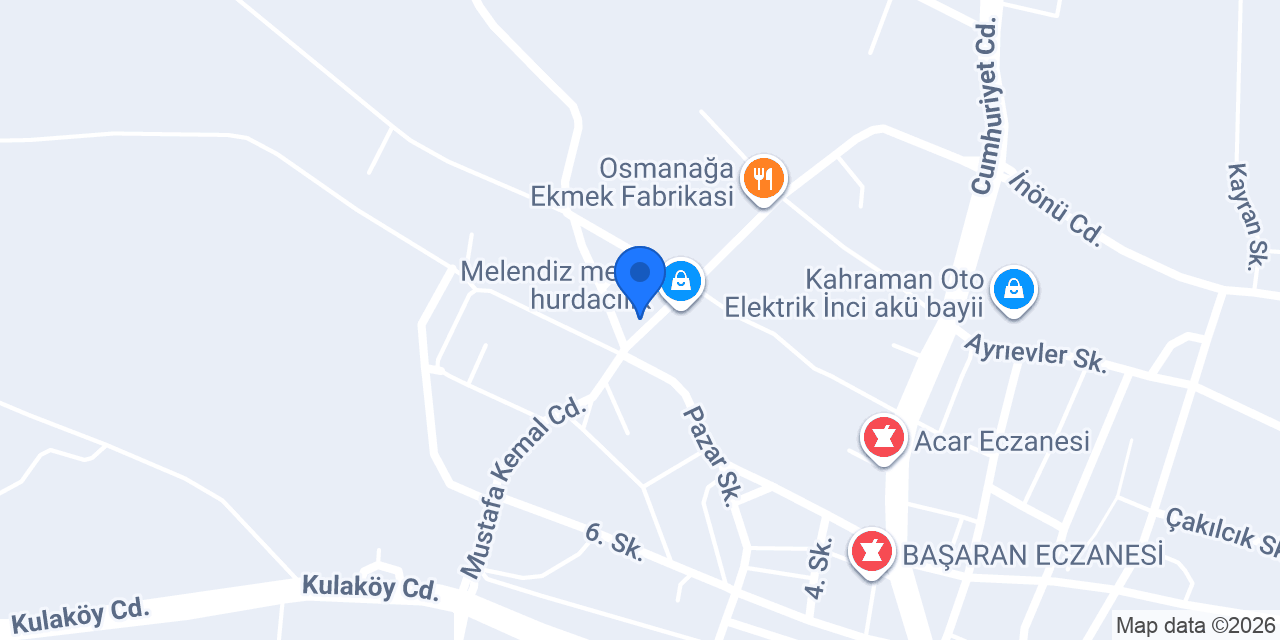 Yalçın oto yıkama konumu