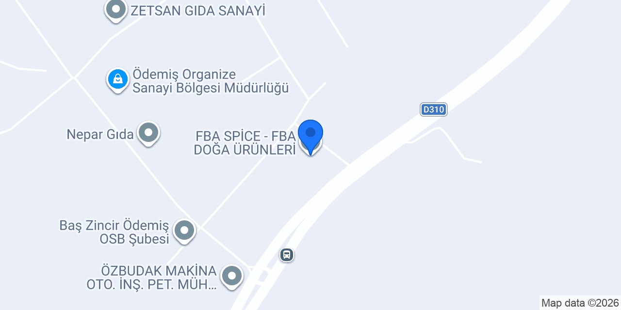 FBA SPİCE - FBA DOĞA ÜRÜNLERİ konumu