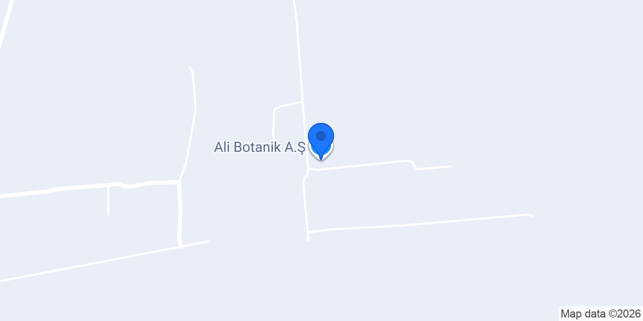 Ali Botanik A.Ş. konumu
