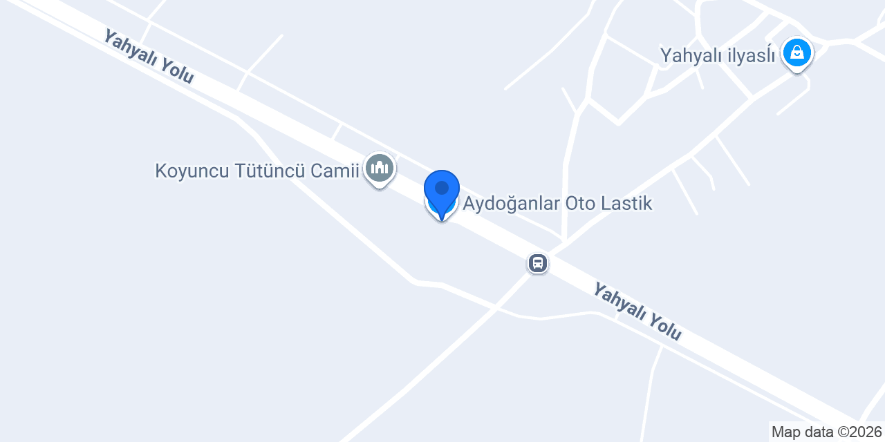 Aydoğanlar Oto Lastik konumu