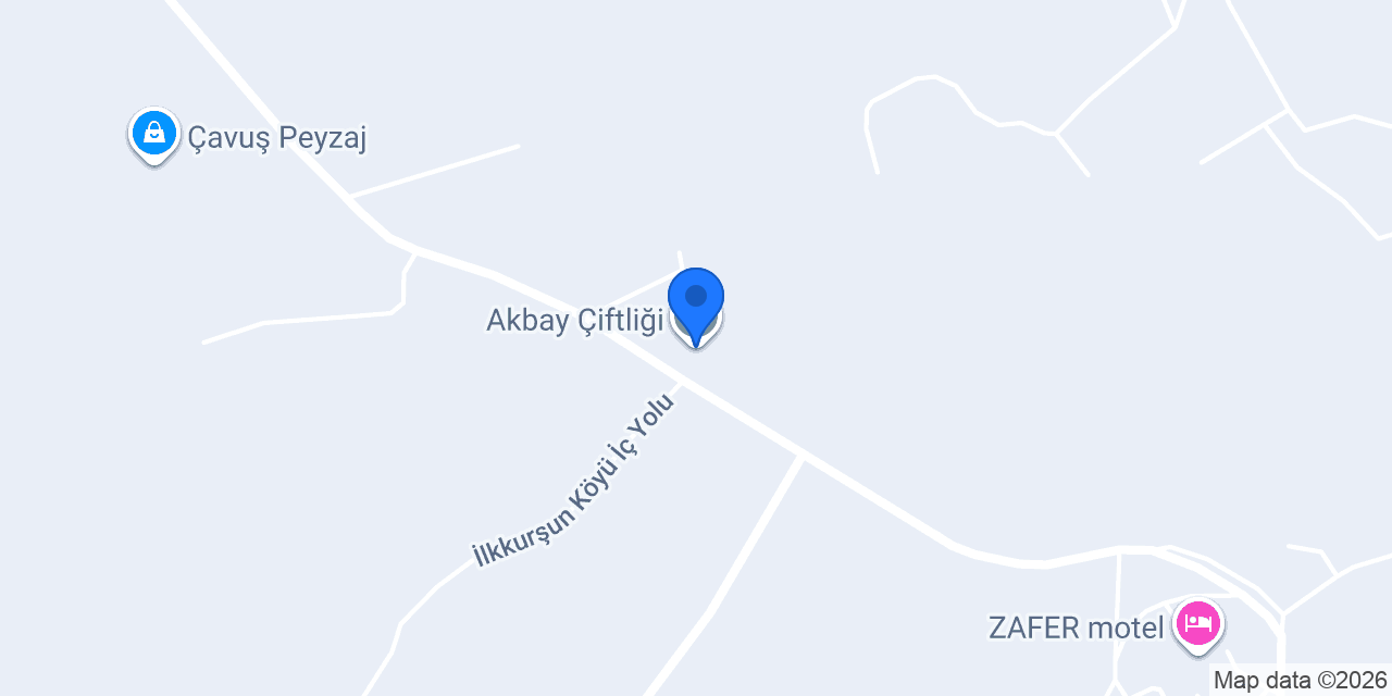 Akbay Çiftliği konumu