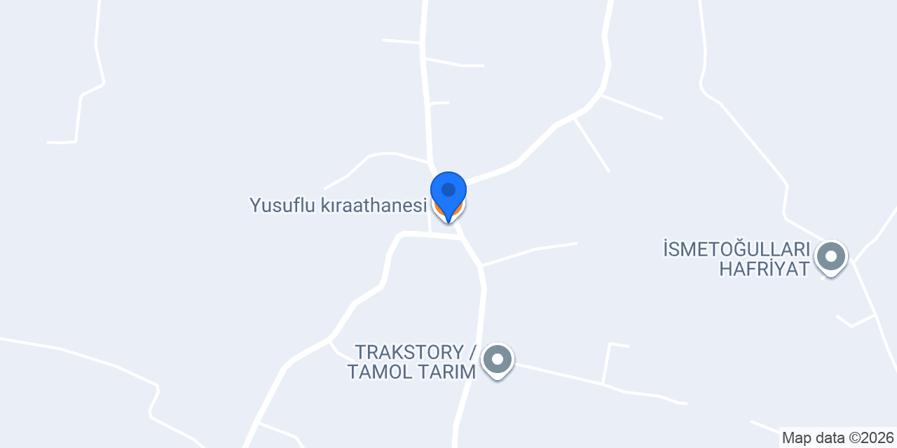 Yusuflu kıraathanesi konumu