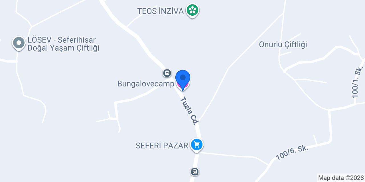Bungalovecamp konumu