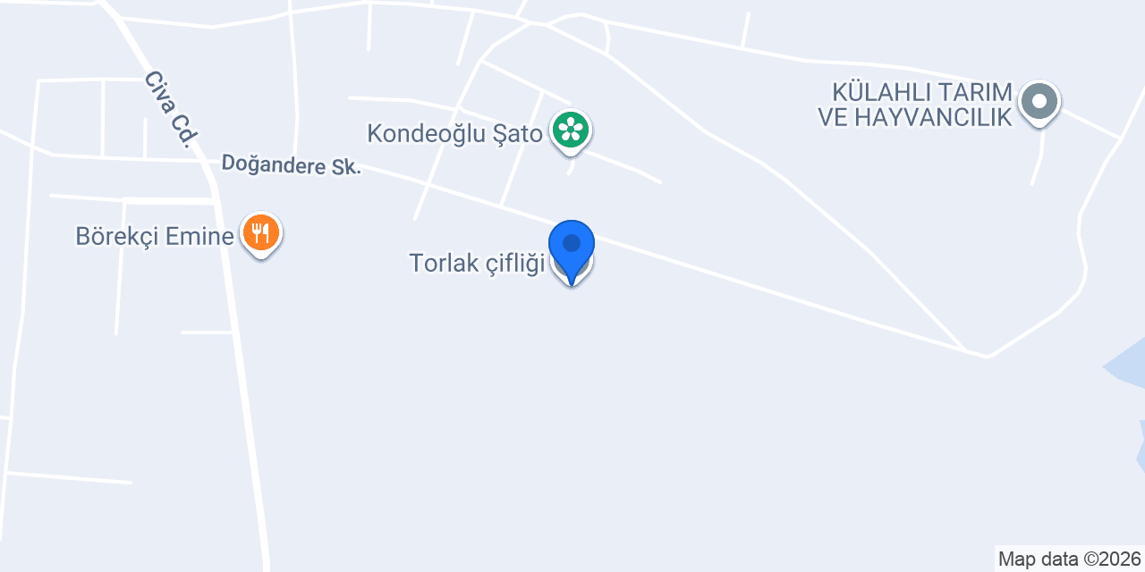 Torlak çifliği konumu