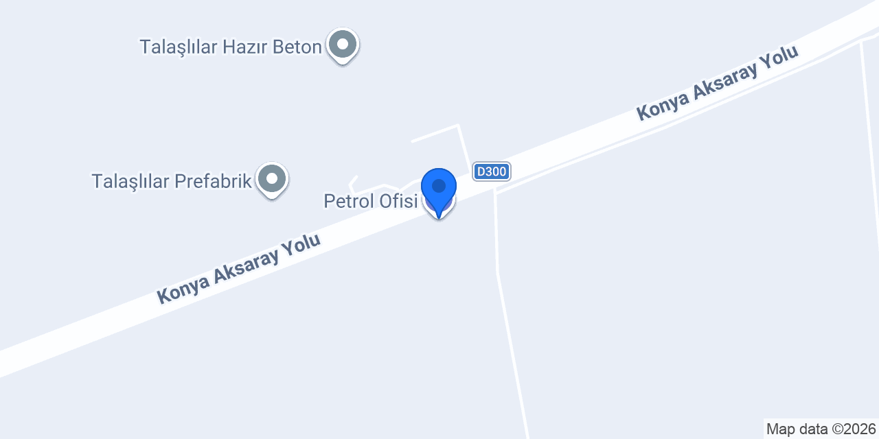 Petrol Ofisi konumu