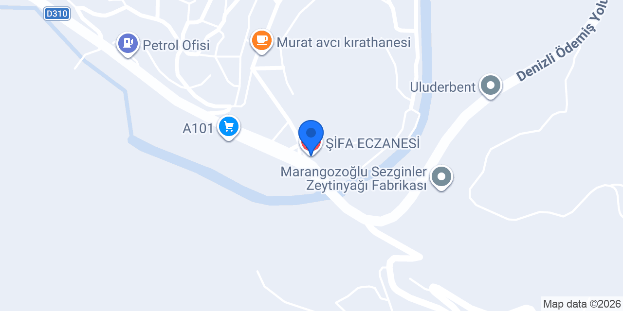 ŞİFA ECZANESİ konumu