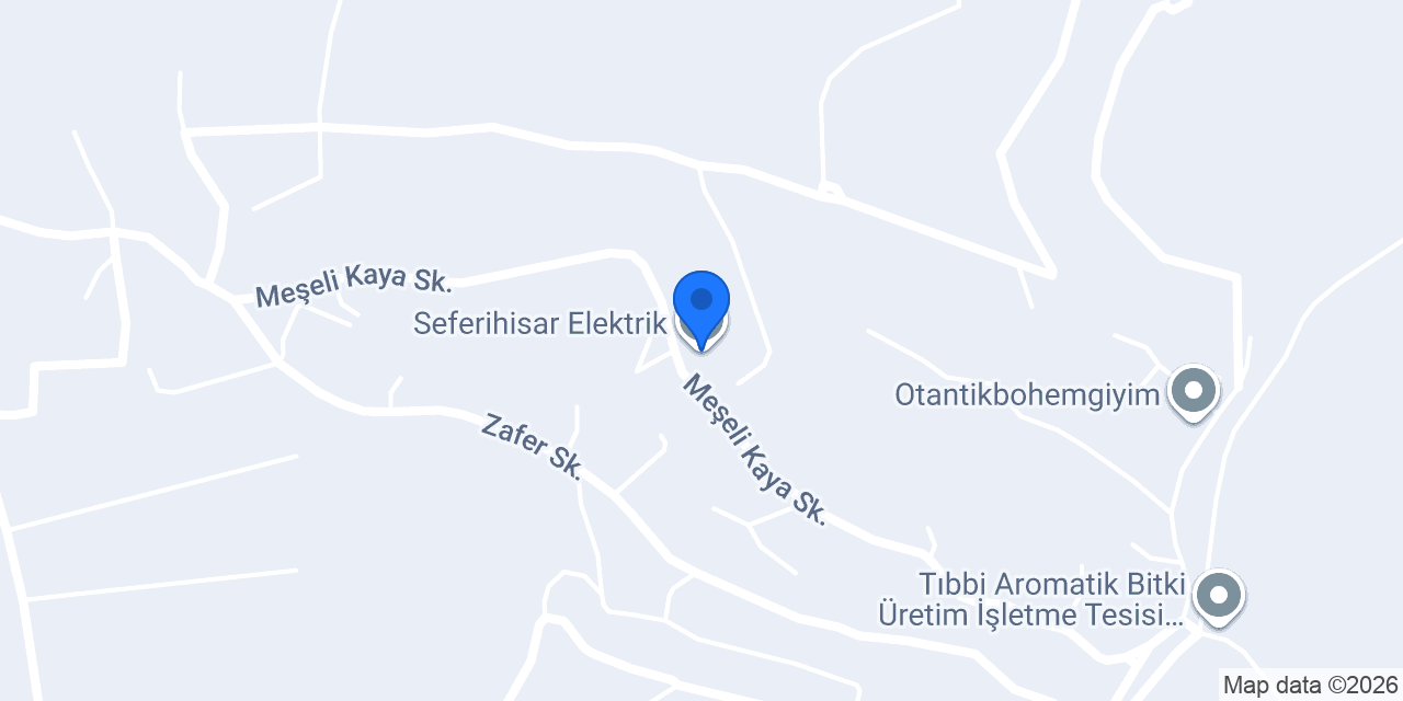 Seferihisar Elektrik konumu