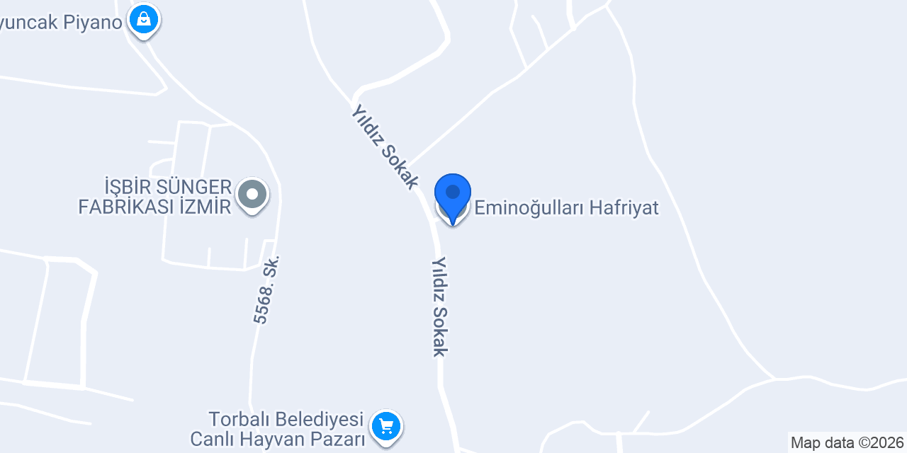 Eminoğulları Hafriyat konumu