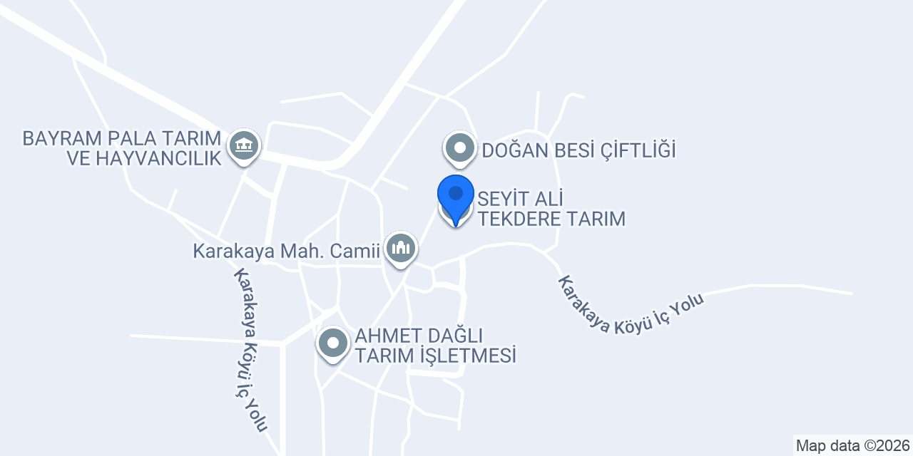 SEYİT ALİ TEKDERE TARIM konumu