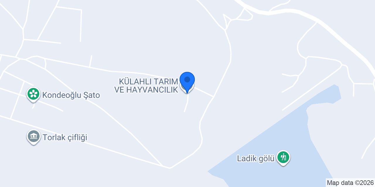 KÜLAHLI TARIM VE HAYVANCILIK konumu