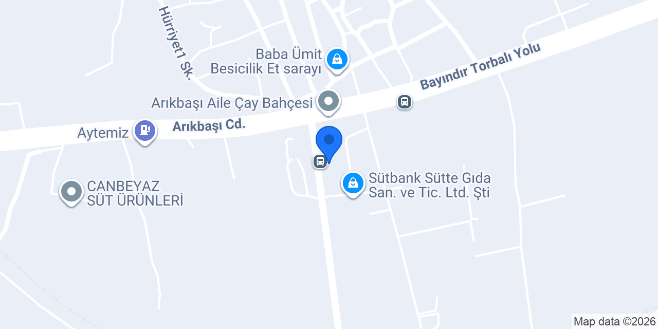 SS Arıkbaşı Sulama Kooperatifi konumu