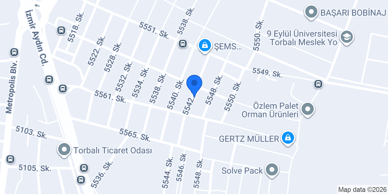 SS Ranger Oto Servis konumu