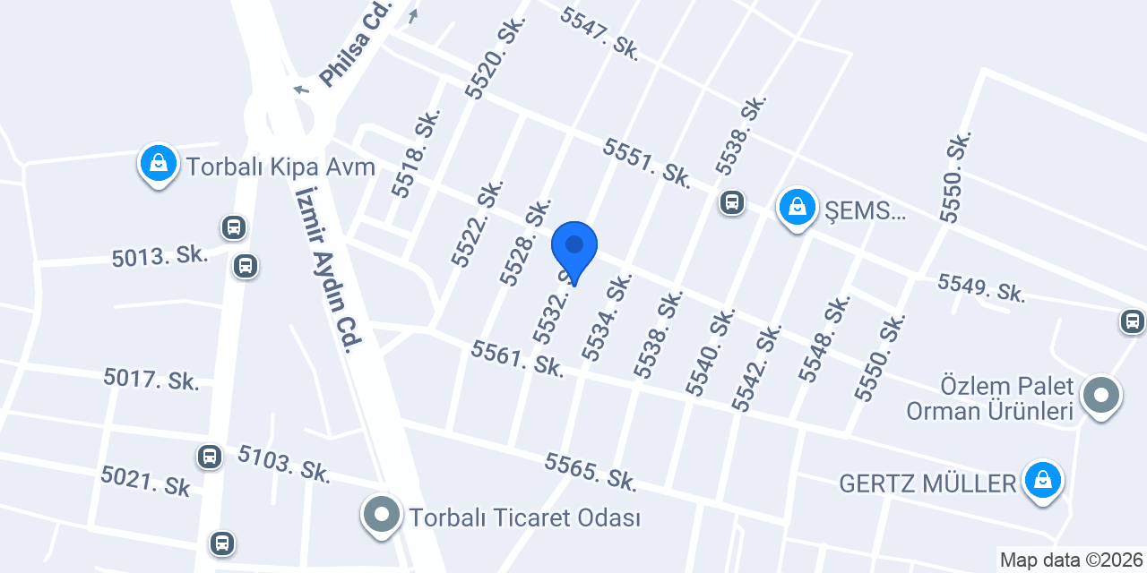 Traktör Yedek Parça TORBALI konumu