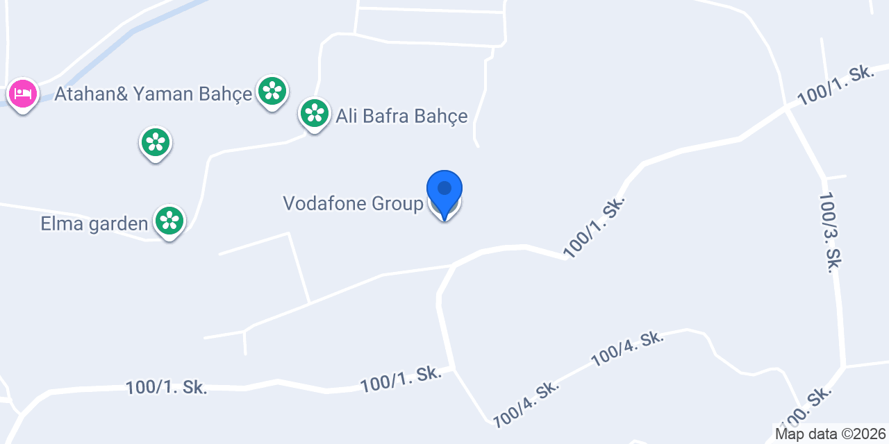 Vodafone Group Plc konumu