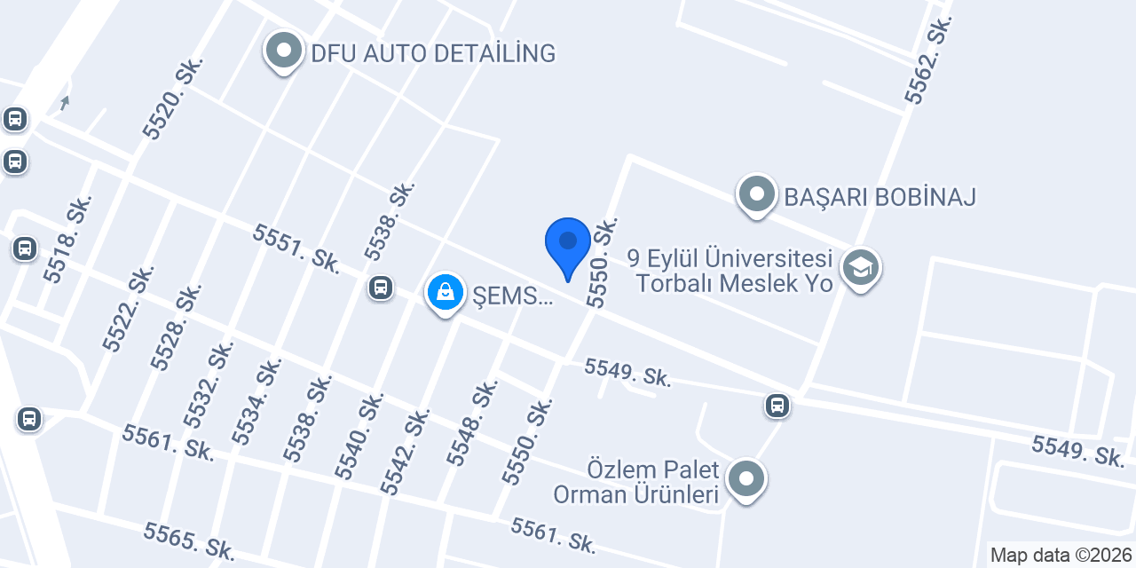 Ege Poyraz Cam Ltd.Şti. konumu