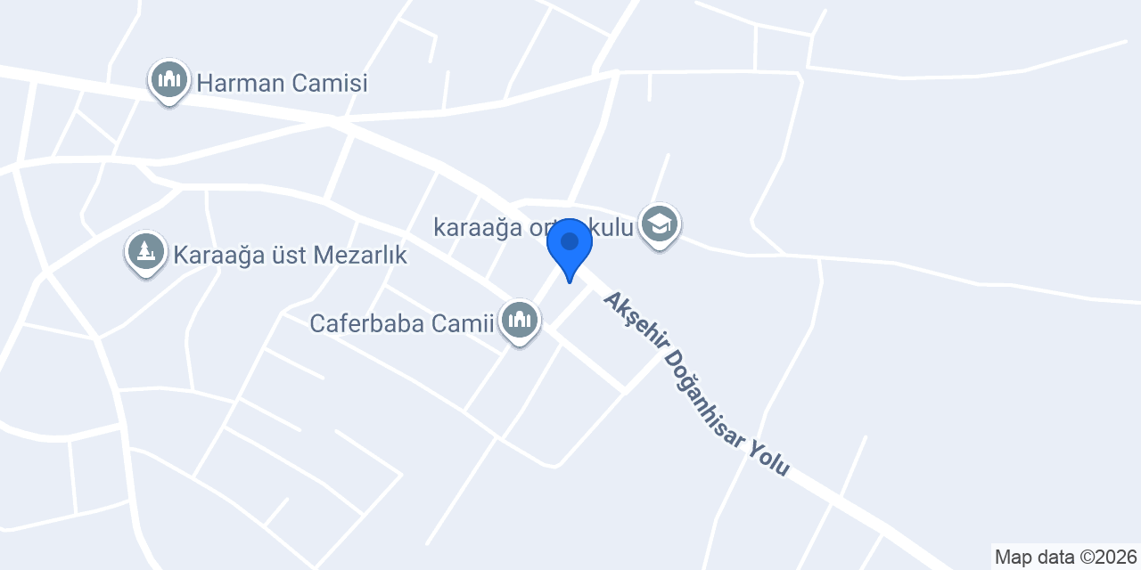 AKTOP MOBİLYA konumu