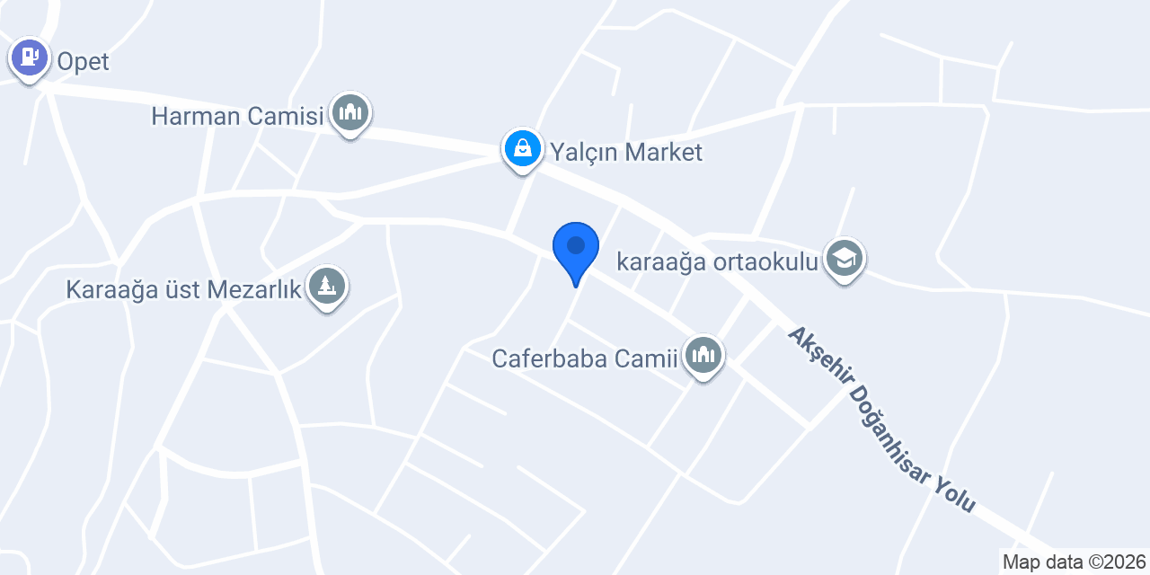 Kılıç Mobilya Dekorasyon konumu