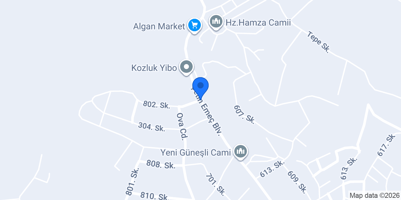 Hazo mobilya Bambi bayi konumu