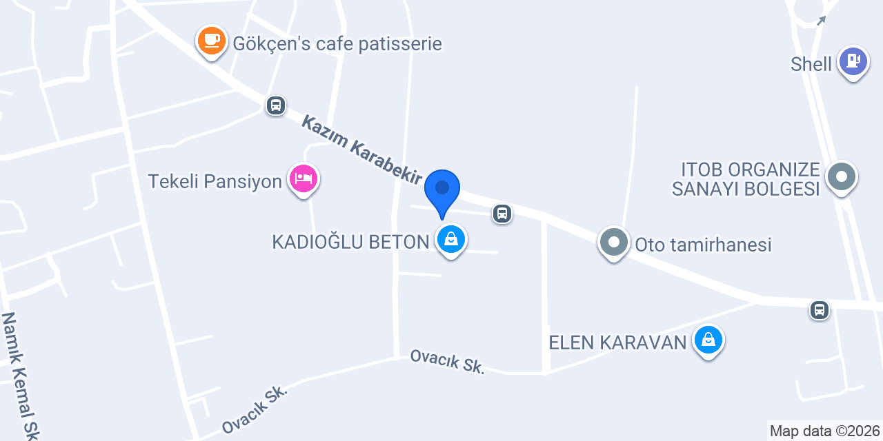 DGN HİDROLİK konumu