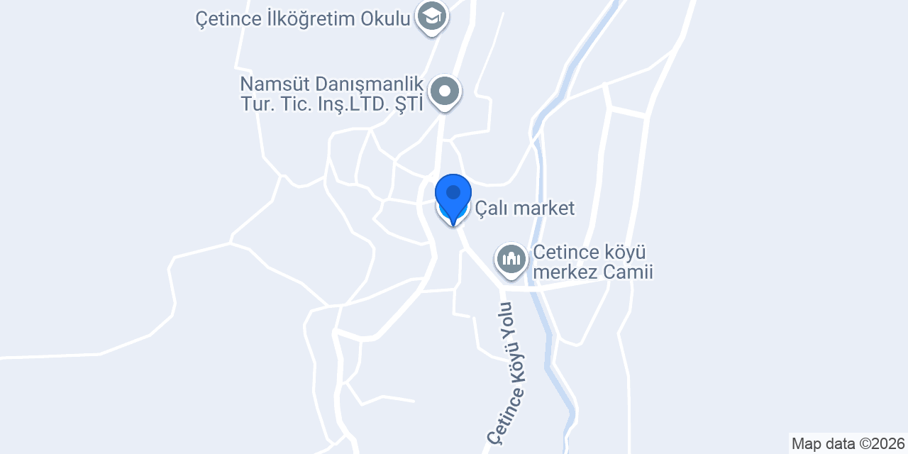 Çalı market konumu
