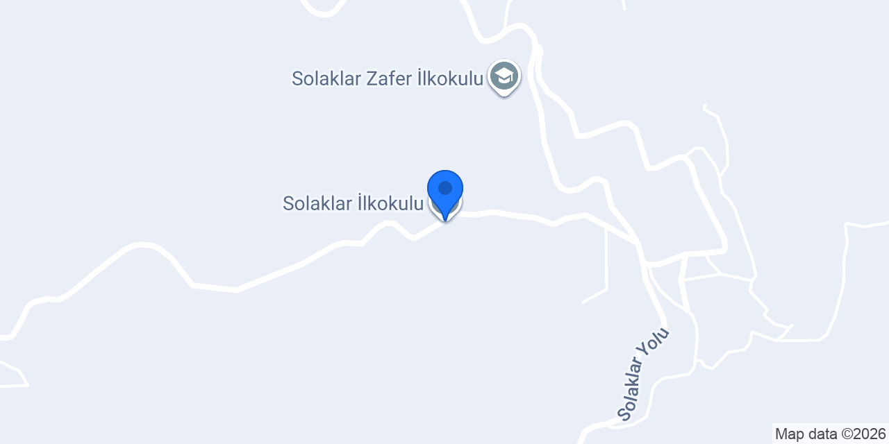 Solaklar İlkokulu konumu
