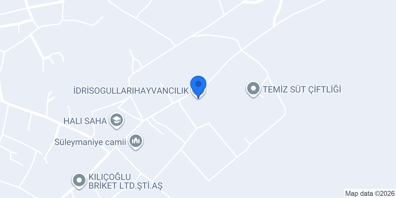 İDRİSOGULLARIHAYVANCILIK konumu