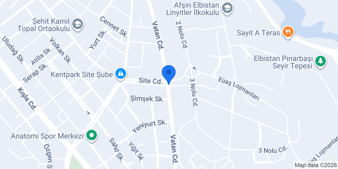 Elbistan Çok Programlı Lisesi konumu