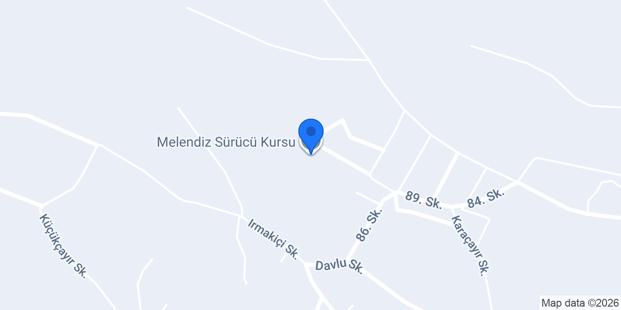 Melendiz Sürücü Kursu konumu