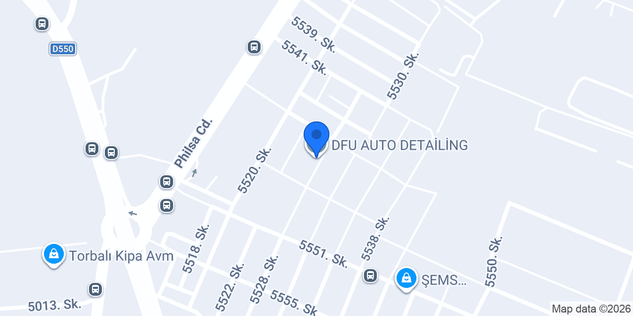 DFU AUTO DETAİLİNG konumu