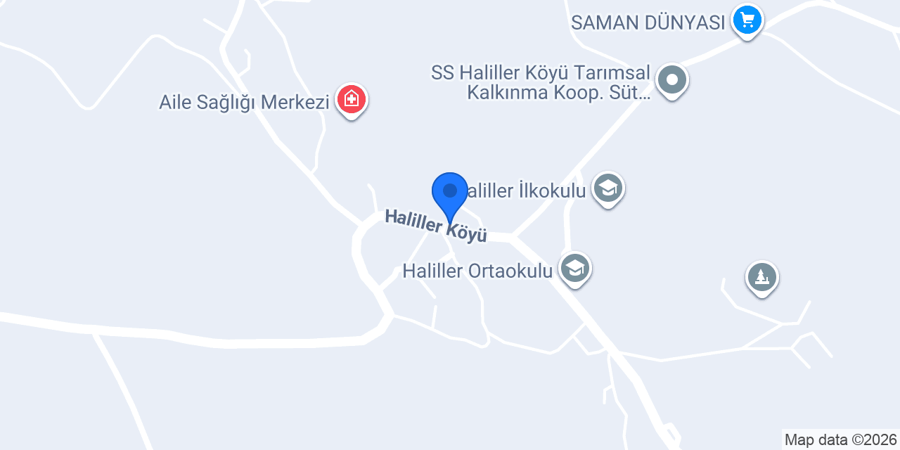 Kiraz 2 Nolu Haliller Aile Sağlık Merkezi konumu