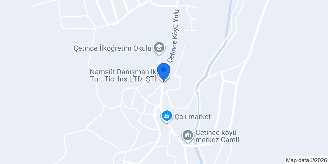 Namsüt Danışmanlik Tur. Tic. Inş.LTD. ŞTİ konumu