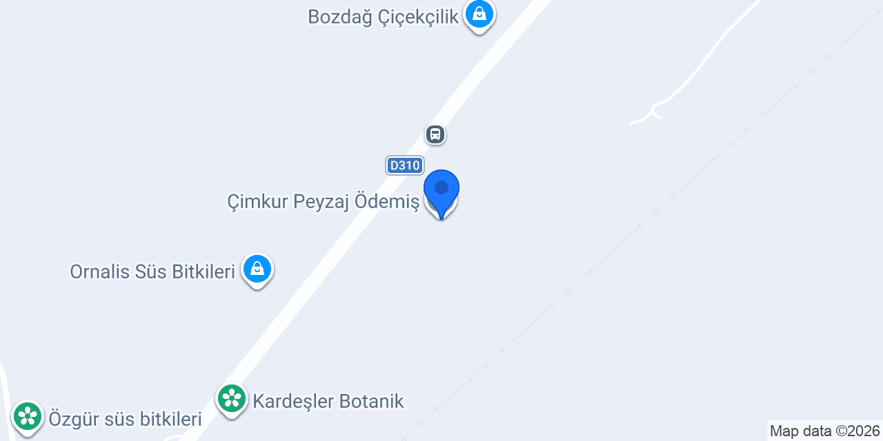 Çimkur Peyzaj Ödemiş konumu