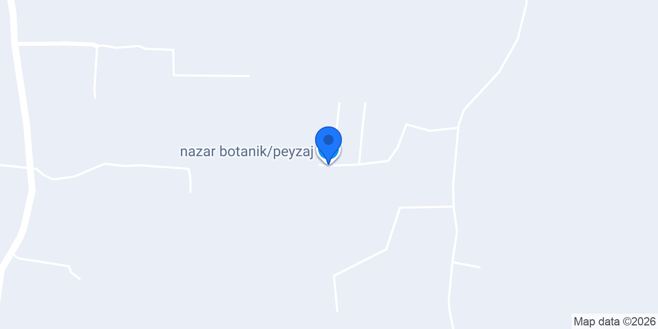 nazar botanik/peyzaj konumu