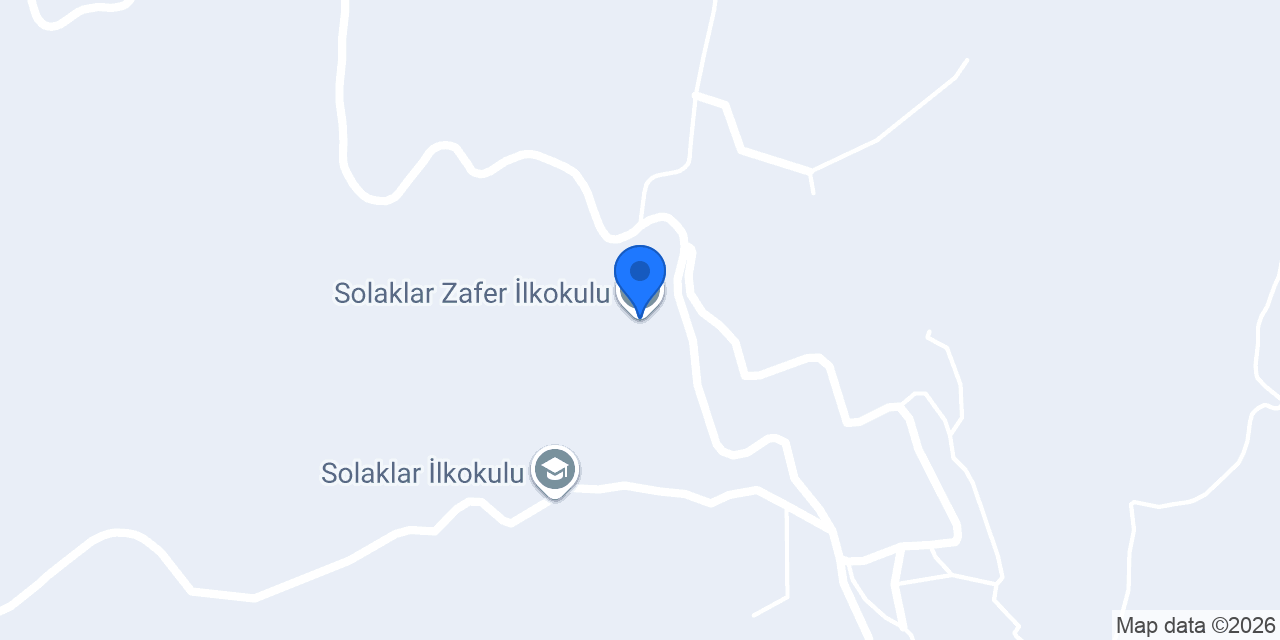 Solaklar Zafer İlkokulu konumu