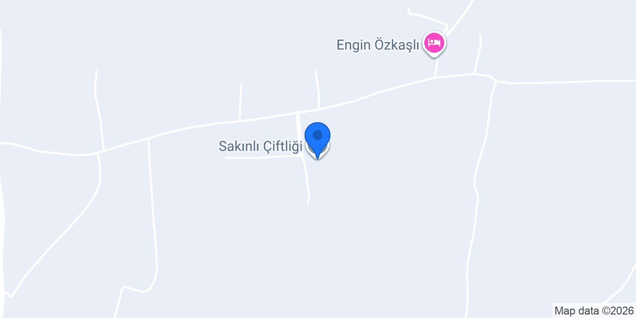 Sakınlı Çiftliği konumu