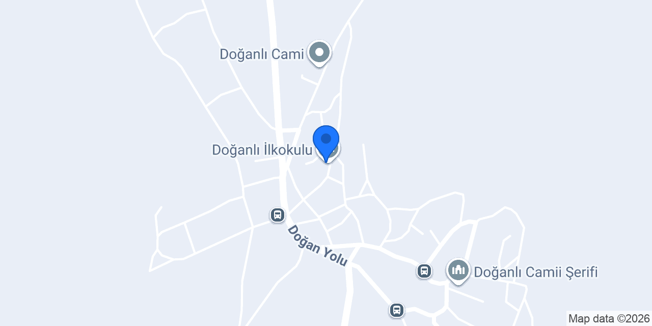 Doğanlı İlkokulu konumu