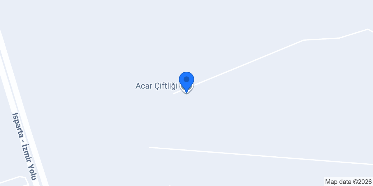 Acar Çiftliği konumu