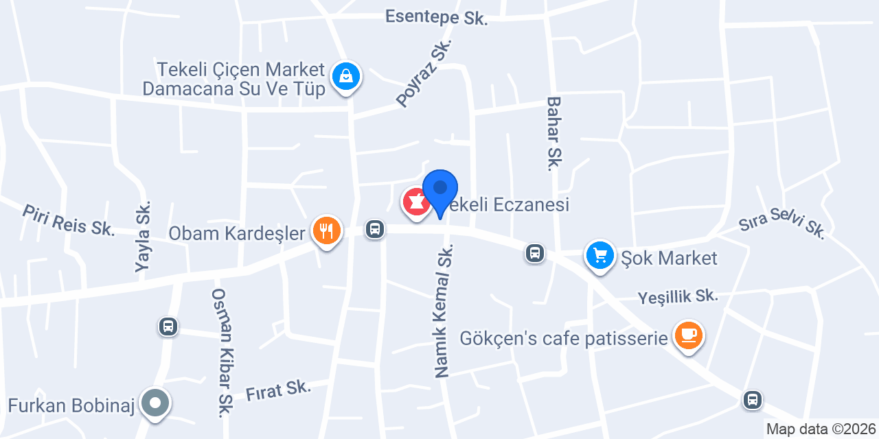 Ekomar Market konumu